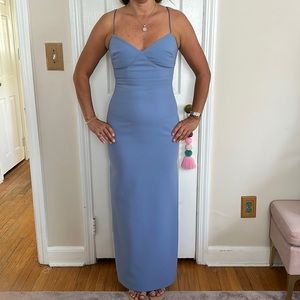 Sky Blue Maxi Dress wedding